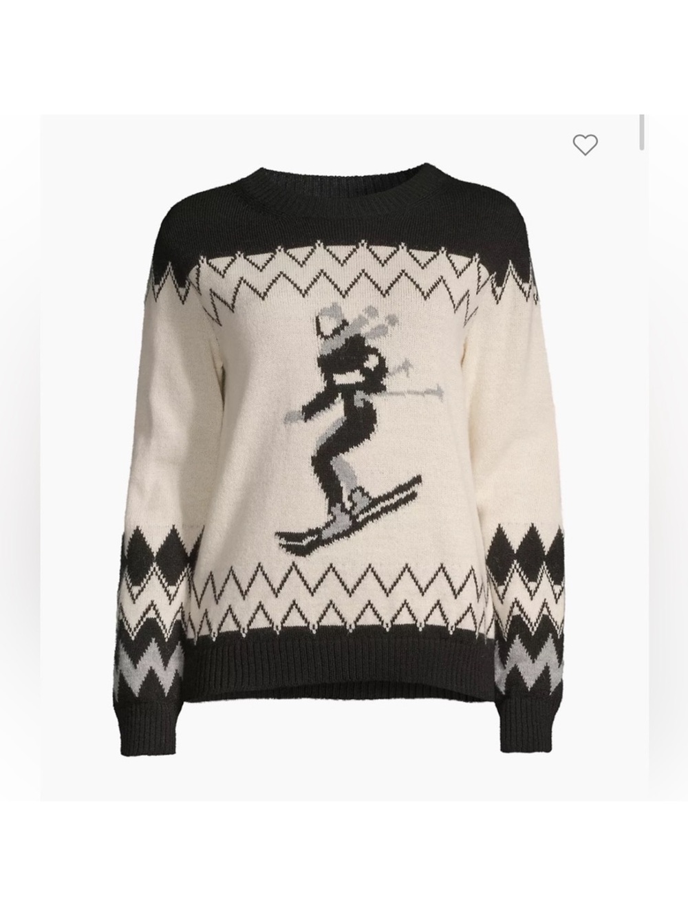NWT WEEDWEND MAX MARA Taiga Ski-Motif sweater with a pattern - Picture 10 of 12